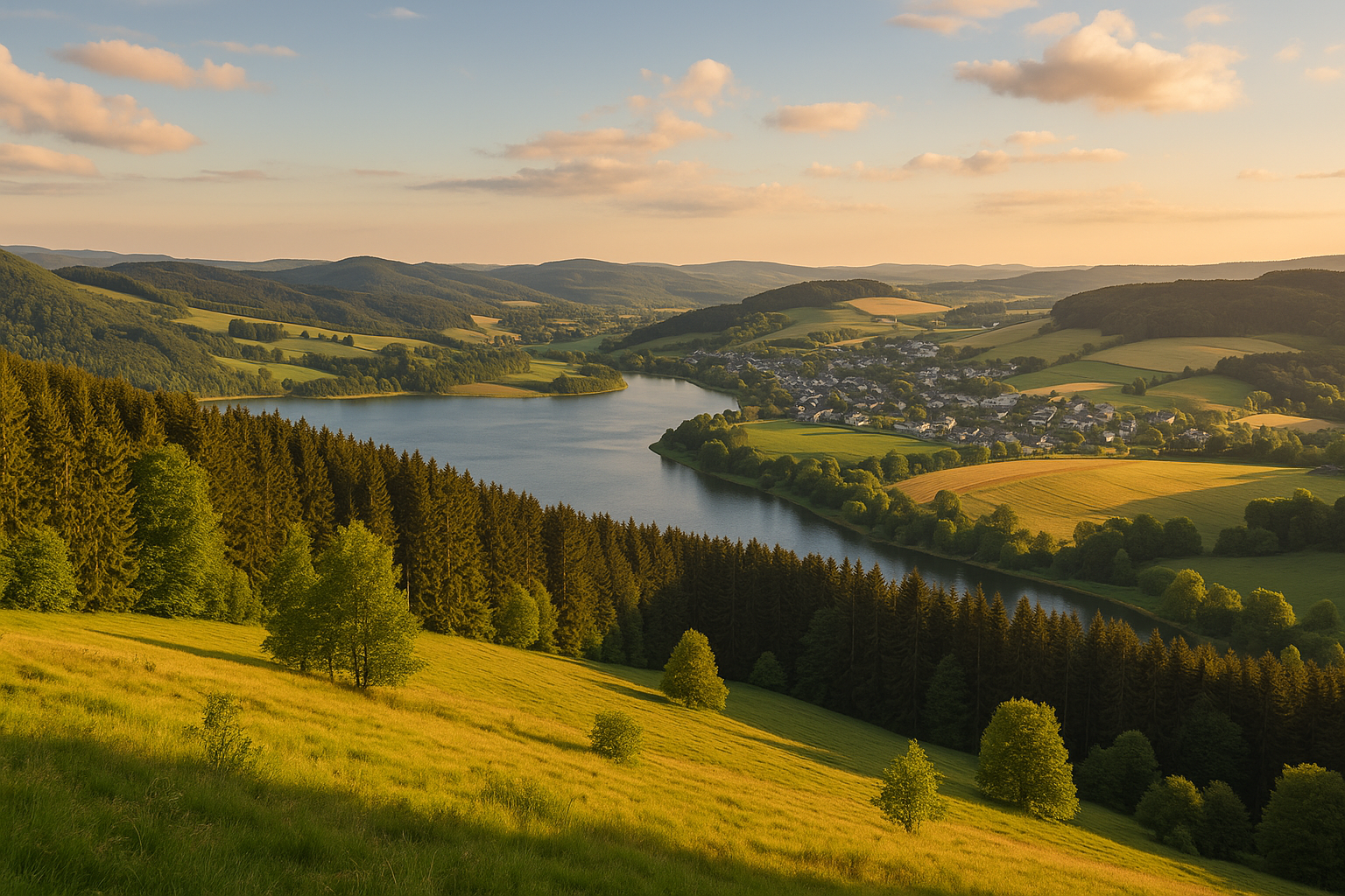 Luftaufnahme Sauerland